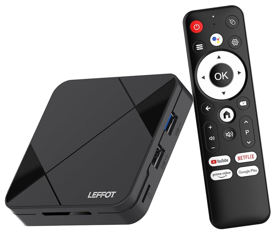 Amazon.com: Android 14.0 TV Box 2025, LEFFOT 4K Ultra HD